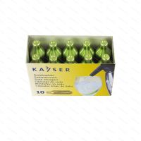 Sifonové bombičky Kayser 7.5 g CO2, 10 ks (na jedno použití)