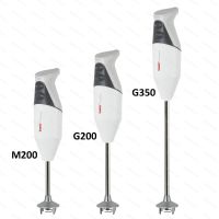 Tyčový mixér bamix® GASTRO G200, bílý - porovnání délky